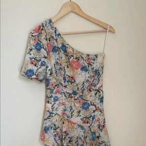 One shoulder Maxi Dress